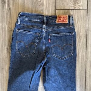 Levi's Blue Straight Leg Jeans Classic Denim